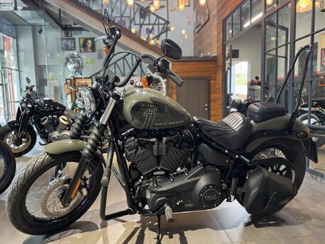 2021 Harley-Davidson Street Bob, зелёный, 1980000 рублей, вид 1
