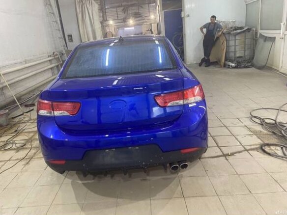 2012 Kia Cerato Koup II, голубой, 900000 рублей - вид 2