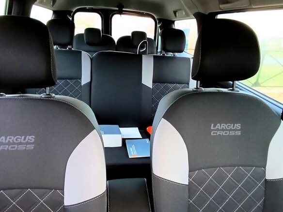 2025 Lada (ВАЗ) Largus Cross I Рестайлинг, серый, 1720000 рублей - вид 9