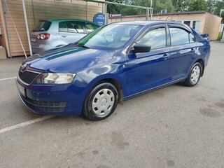 2015 Skoda Rapid I, синий, 800000 рублей, вид 3