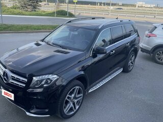 2019 Mercedes-Benz GLS 350 d I (X166), чёрный, 5500000 рублей, вид 1