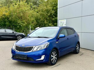 2012 Kia Rio 5-speed III, синий, 675000 рублей, вид 1