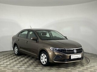 2021 Volkswagen Polo VI, коричневый, 1499000 рублей, вид 3