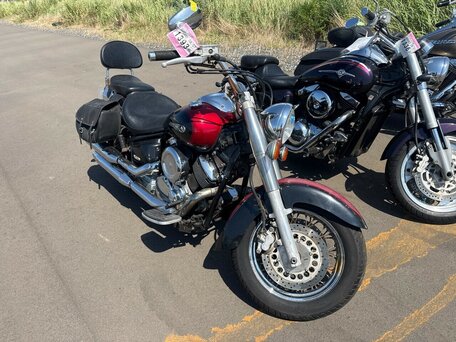2004 Yamaha XVS1100, чёрный, 299000 рублей, вид 1