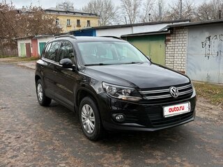 2014 Volkswagen Tiguan I Рестайлинг, чёрный, 1490000 рублей, вид 4