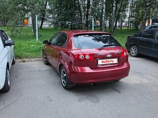 2008 Chevrolet Lacetti I, красный, 380000 рублей, вид 4
