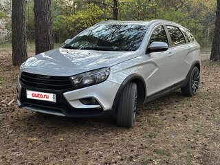 2019 Lada (ВАЗ) Vesta SW Cross I, серебристый, 1250000 рублей, вид 1