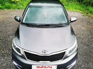2015 Kia Rio III Рестайлинг, серый, 850000 рублей, вид 2