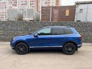 2015 Volkswagen Touareg II Рестайлинг, синий, 2650000 рублей, вид 5