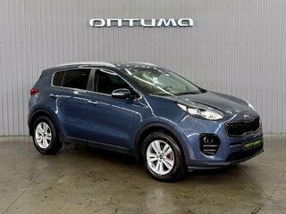 2016 Kia Sportage IV, синий, 1747000 рублей, вид 3