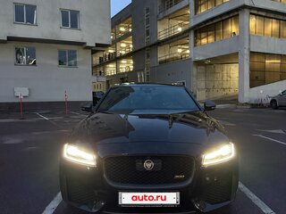 2019 Jaguar XF II, чёрный, 3100000 рублей, вид 1