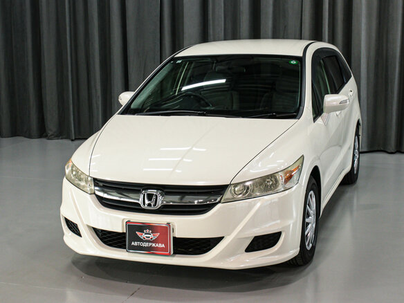 2009 Honda Stream II Рестайлинг, белый, 1220000 рублей - вид 2