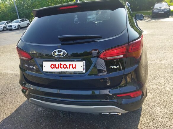 2016 Hyundai Santa Fe III Рестайлинг, чёрный, 2200000 рублей - вид 7