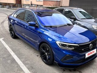 2022 Volkswagen Polo VI, синий, 1750000 рублей, вид 1
