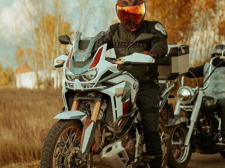 2020 Honda CRF 1000L Africa Twin, синий, 1899000 рублей, вид 1