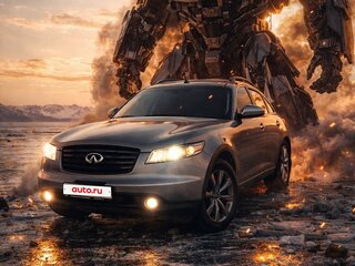 2003 Infiniti FX45 I (S50), серый, 899000 рублей, вид 4