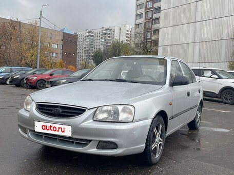 2007 Hyundai Accent ТагАЗ II, серый, 330000 рублей, вид 2