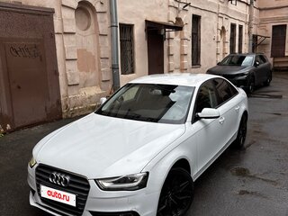 2013 Audi A4 IV (B8) Рестайлинг, белый, 1350000 рублей, вид 3