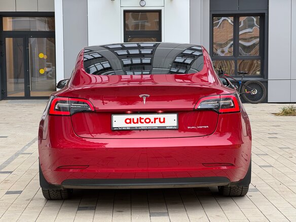 2020 Tesla Model 3 Long Range I, красный, 3990000 рублей - вид 8