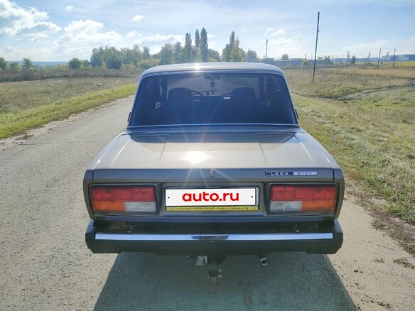 2011 Lada (ВАЗ) 2107, серый, 350000 рублей - вид 4