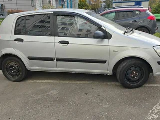 2004 Hyundai Getz I, серебристый, 370000 рублей, вид 2