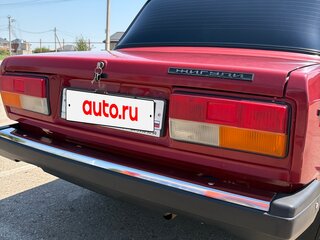 1997 Lada (ВАЗ) 2107, пурпурный, 330000 рублей, вид 5