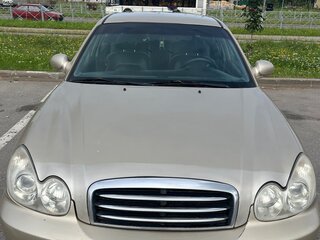2006 Hyundai Sonata ТагАЗ IV (EF) Рестайлинг, бежевый, 440000 рублей, вид 2