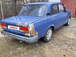 2006 Lada (ВАЗ) 2107, синий, 90000 рублей, вид 5