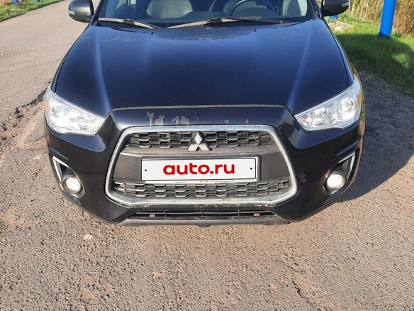 2014 Mitsubishi ASX I Рестайлинг, чёрный, 1242000 рублей - вид 5