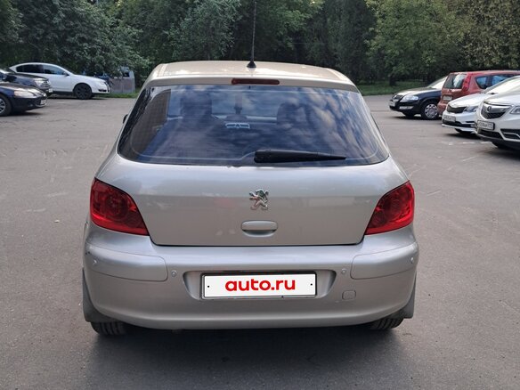 2007 Peugeot 307 I Рестайлинг, серый, 380000 рублей - вид 2