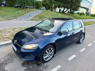 2013 Volkswagen Golf VII, синий, 1100000 рублей, вид 1