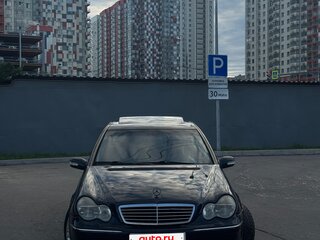 2001 Mercedes-Benz C-Класс 320 II (W203), синий, 390000 рублей, вид 2