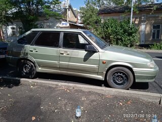 2006 Lada (ВАЗ) 2114, зелёный, 90000 рублей, вид 2