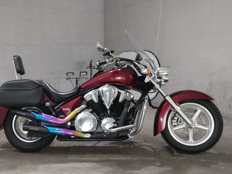 2010 Honda VT 1300CR Stateline, пурпурный, 598000 рублей, вид 3
