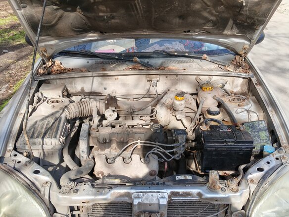1998 Daewoo Lanos, серебристый, 95000 рублей - вид 1