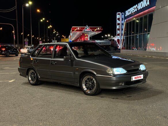 2008 Lada (ВАЗ) 2115, серый - вид 1