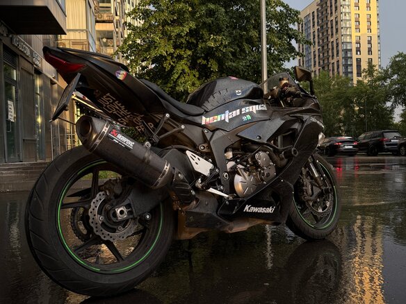 2019 Kawasaki ZX-6 Ninja, чёрный, 900000 рублей - вид 9
