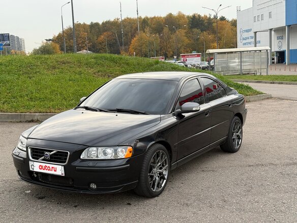 2007 Volvo S60 I Рестайлинг, чёрный, 670000 рублей