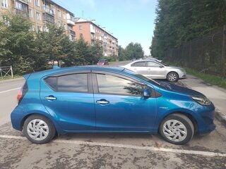 2018 Toyota Aqua I Рестайлинг 2, синий, 1500000 рублей, вид 4