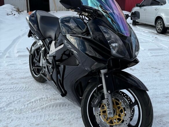2003 Honda VFR 800, чёрный, 450000 рублей