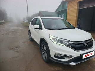 2017 Honda CR-V IV Рестайлинг, белый, 2750000 рублей, вид 2
