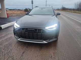 2022 Audi A4 allroad 45 TFSI V (B9) Рестайлинг, чёрный, 4500000 рублей, вид 2