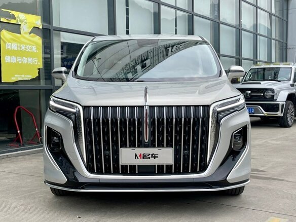 2023 Hongqi HQ9, серебристый - вид 1