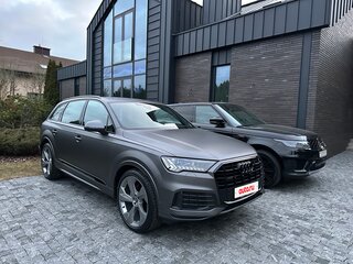 2022 Audi Q7 45 TDI II (4M) Рестайлинг, серый, 7800000 рублей, вид 3