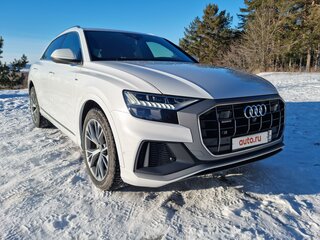 2021 Audi Q8 45 TDI I (4M), белый, 7790000 рублей, вид 1