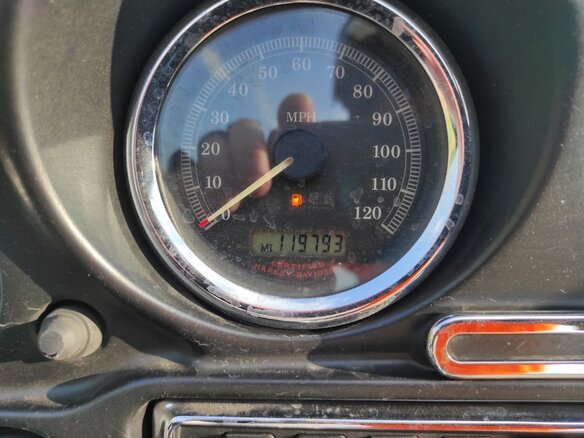 2003 Harley-Davidson Electra Glide, коричневый, 594334 рублей - вид 7