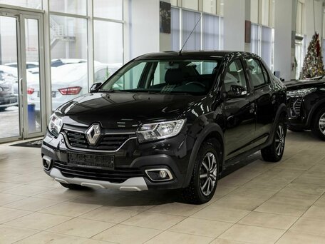 2021 Renault Logan Stepway II Рестайлинг, чёрный, 1400000 рублей, вид 3