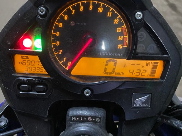 2007 Honda CB 600F Hornet, синий, 600000 рублей - вид 10