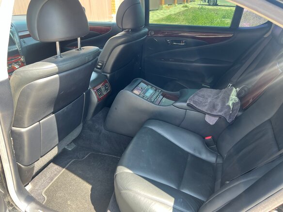 2008 Lexus LS Long 600h L IV, чёрный, 1650000 рублей - вид 12