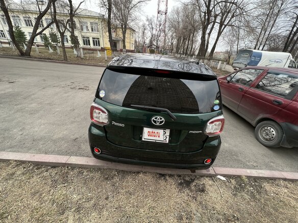 2017 Toyota Passo III, зелёный, 1100000 рублей - вид 4